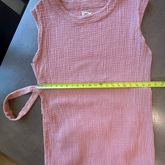 Faherty Dusty Pink Sleeveless Dress - Picture 4 of 9